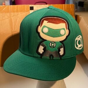 Bioworld Green Lantern Superhero Funko Flex Hat Cap